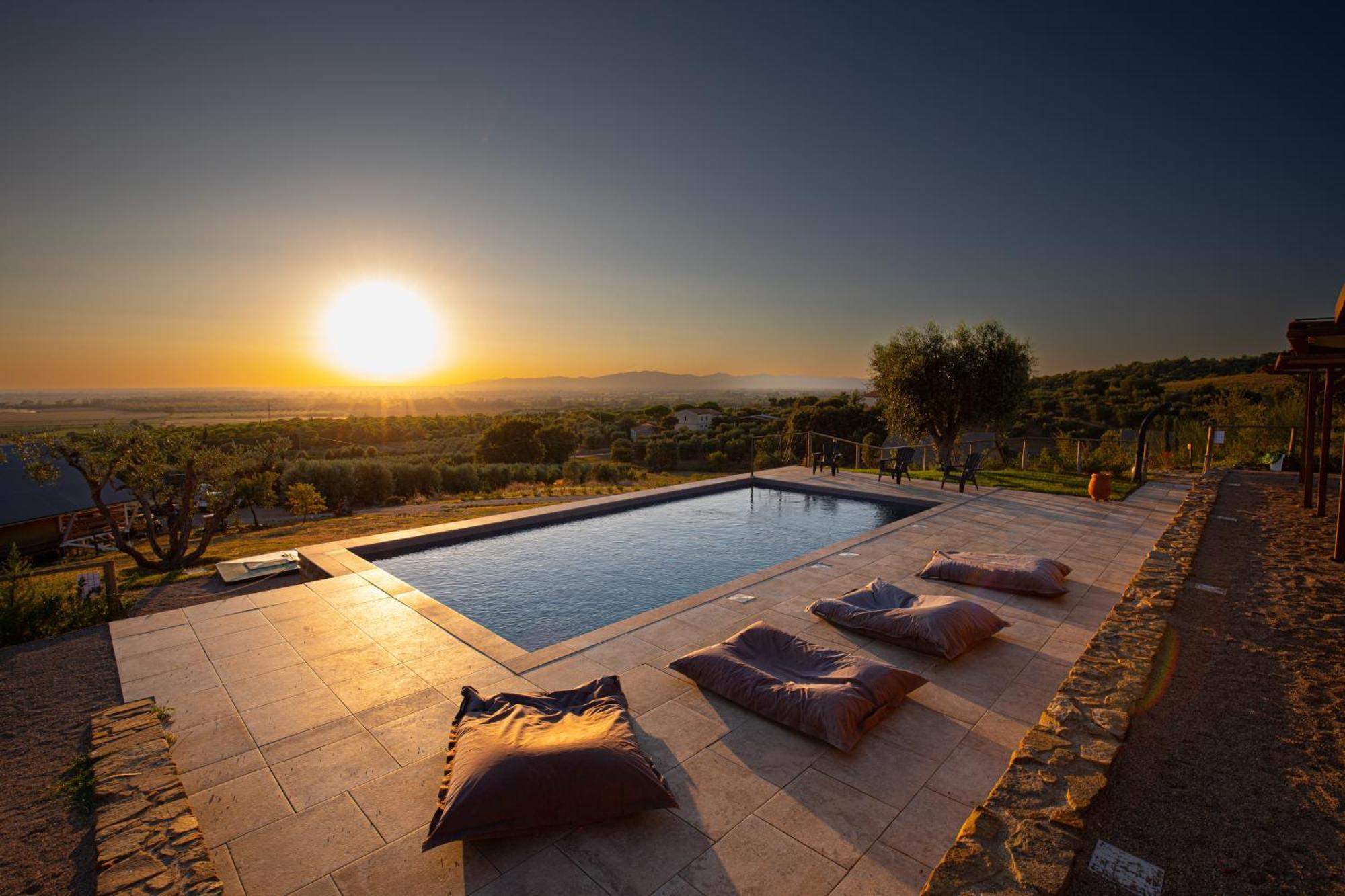 Glamping Grancia Hotel Grosseto Kültér fotó